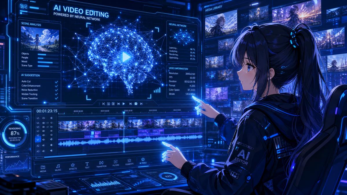 萝莉岛 AI视频剪辑工具